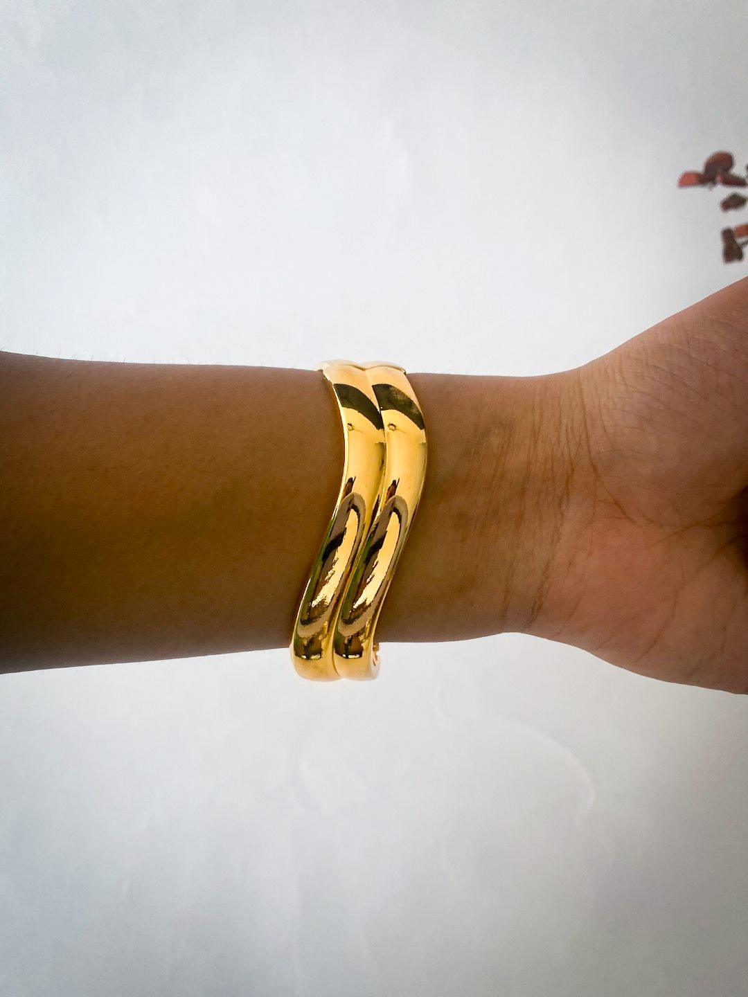 The Wavy Stack Bangle