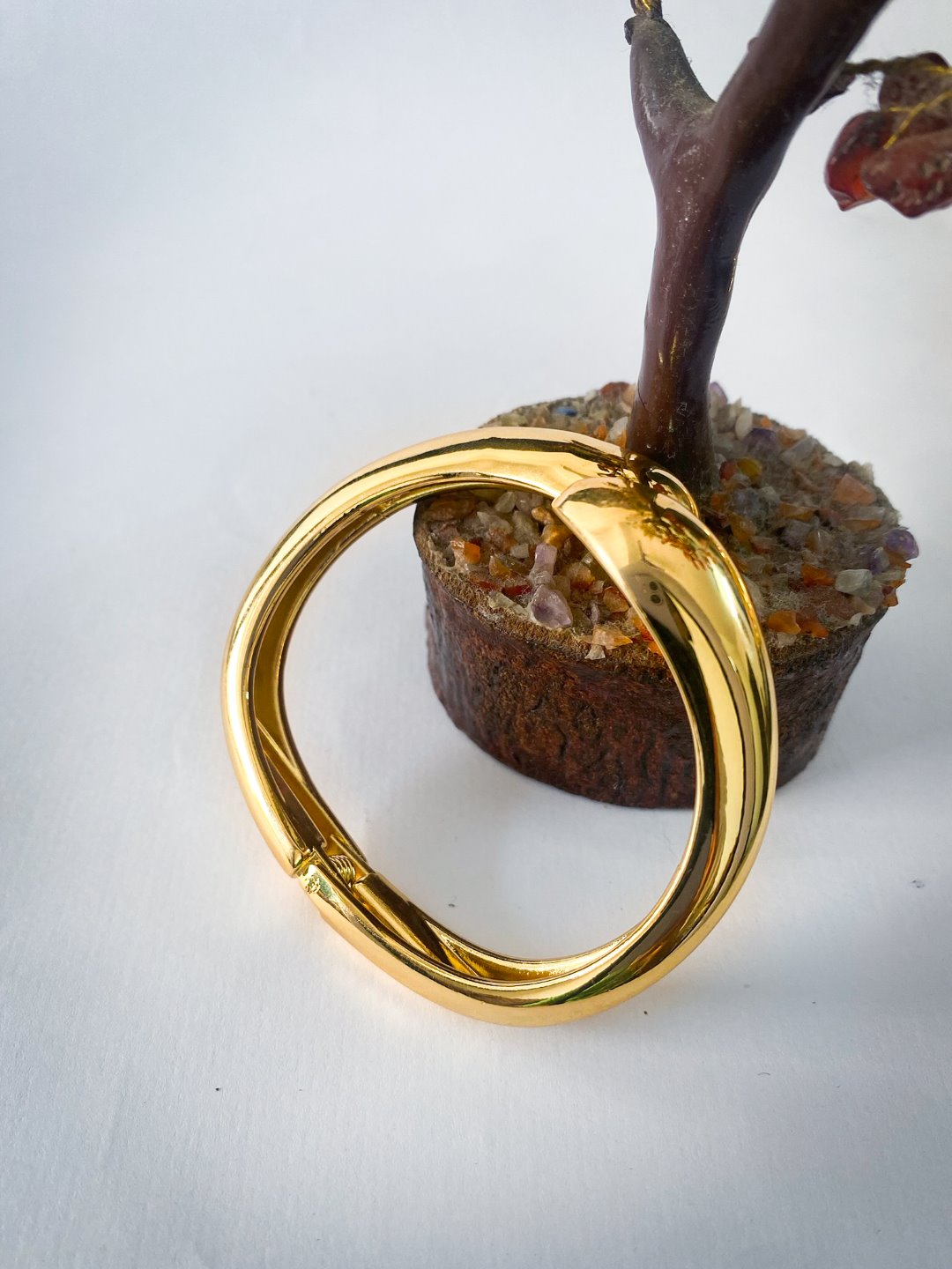 The Gilded Ribbon Bangle